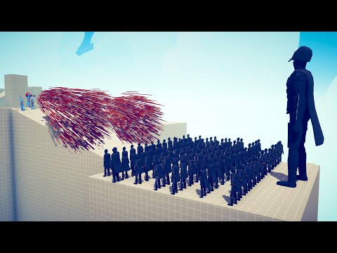 100x BATMAN & GIANT vs 2x EVERY GOD - Totally Accurate Battle Simulator TABS