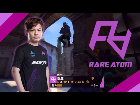 Kaze nearly did 1v5 clutch vs Navi - Rare Atom vs Navi