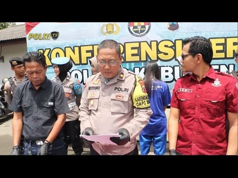 POLRES KEBUMEN UNGKAP KASUS PROMOSI JUDI DARING SELEBGRAM
