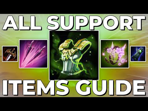 THE ULTIMATE SUPPORT ITEM GUIDE! How to counter-build, when to build, and MORE!
