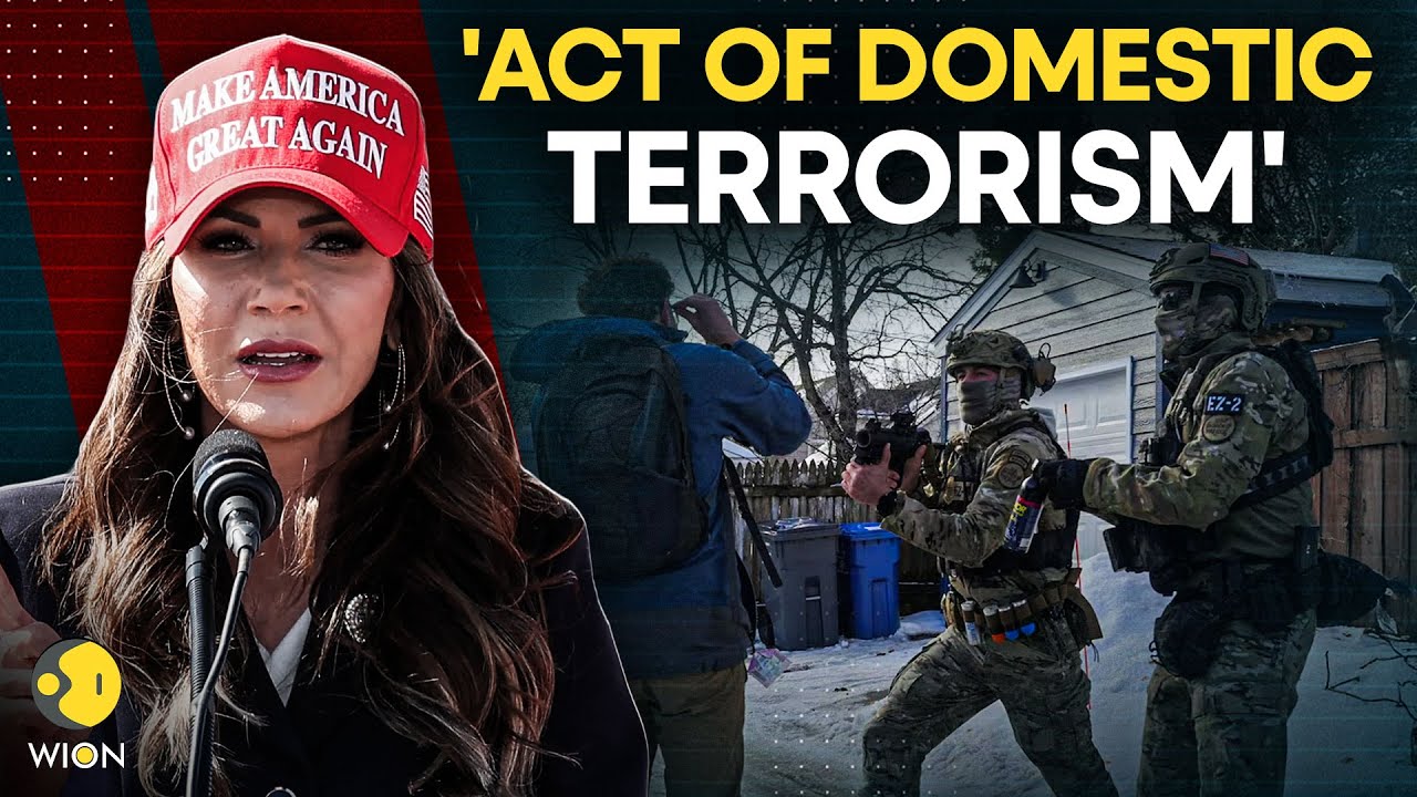 LIVE: US Homeland Security Secretary Kristi Noem Briefs Media on ICE Shooting in Minneapolis | WION