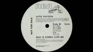 Alfie Davison - Who is gonna love me (1977) Long Version Vinyl