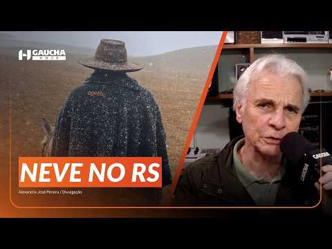 TEMPERATURAS NEGATIVAS E NEVE NO RS: confira a previsão do tempo para a semana | Gaúcha Hoje