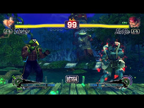 Dee Jay vs Evil Ryu! SF4 AI vs AI Showdown!