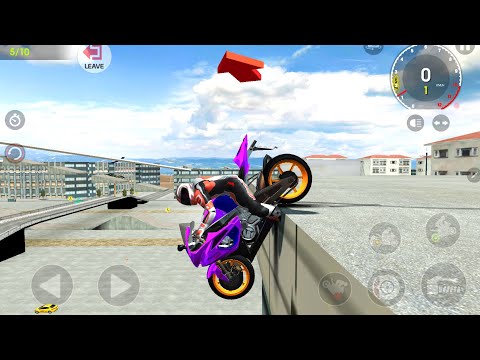 Extreme Bike Stunt Riding Simulator Gameplay #11 - Xtreme Motorbikes Video Game for Android IOS