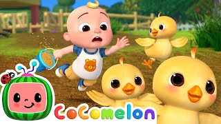 Baby Farm Animals Escape!  CoComelon Nursery Rhyme