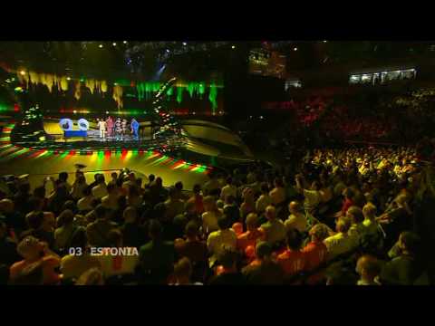 Eurovision 2008 Semi Final 1 03 Estonia *Kreisiraadio* *Leto Svet* 16:9 HQ