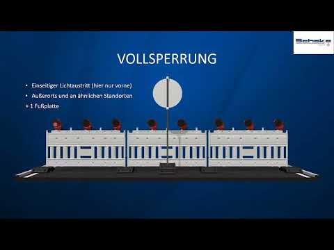 Anleitung zur Vollsperrung [gemäß RSA21] - Baustellensicherung einfach erklärt - Schake Workshop