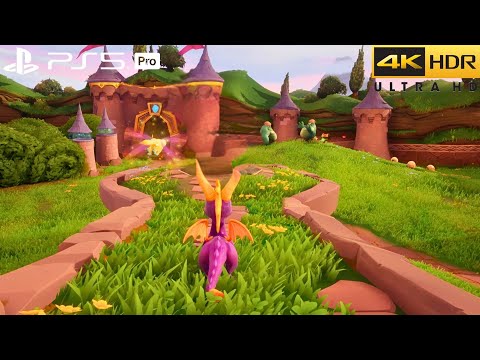 Spyro Reignited Trilogy (PS5 Pro) 4K HDR Gameplay - (100% Full Game) (All 3 Games)