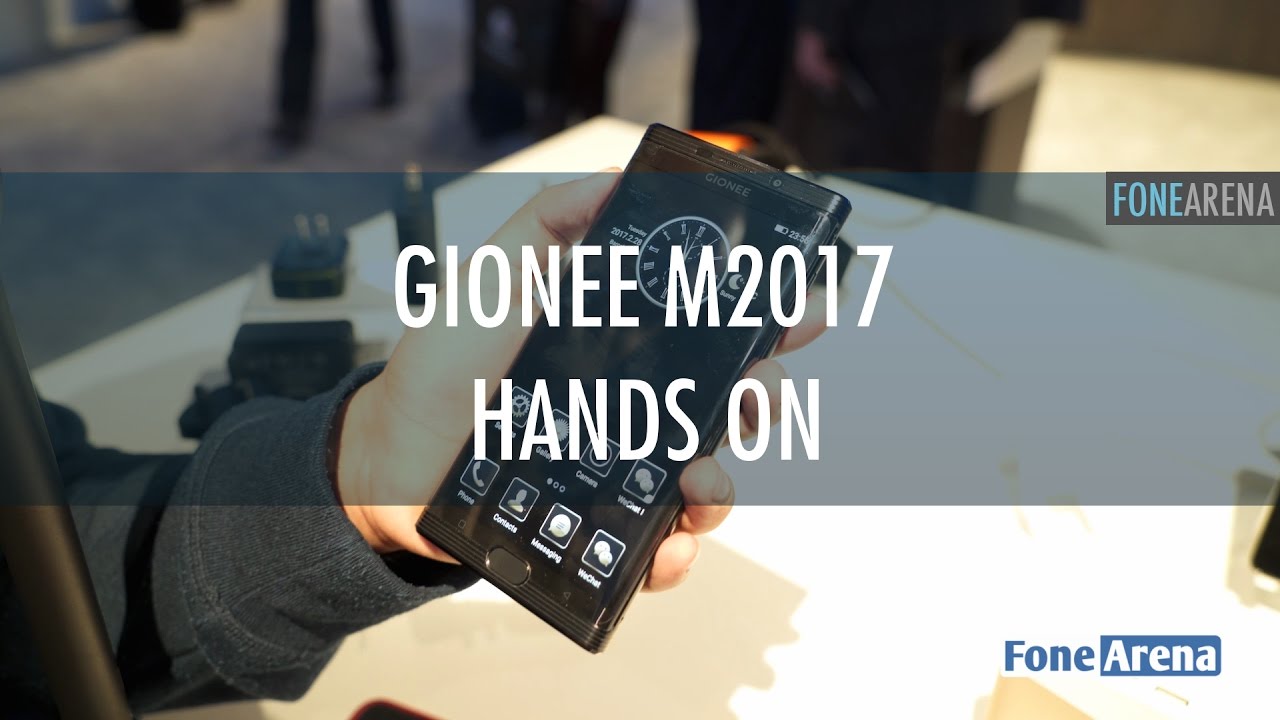 Gionee M2017 Hands On - 6GB RAM and 7000mAh Battery