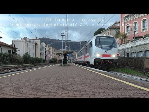 Ritorno al passato -  Prime vetture Semipilota UIC-Z1A in servizio a Ponente