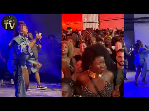 Afrobeat To The World As Yemi Alade Shutdown Belgium With Back To Back Hits As Fans Crave For More