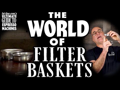 1st-line.com's Ultimate Guide to Espresso Machines: Filter Baskets