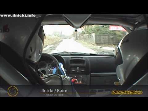 Ilnicki / Kaim - onboard_oes_6_Wilga - 8 Rajd Mazowiecki - Renault Clio Sport