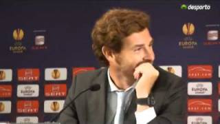 Andre Villas Boas falling for translator
