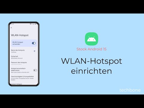 WLAN-Hotspot einrichten [Android 15]