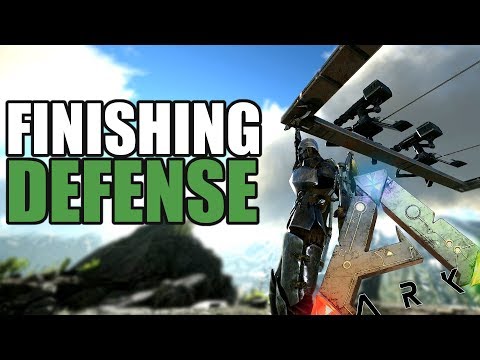GETTING BASE DEFENSE SORTED! | 3 MAN PVP SERVER | ARK: SURVIVAL EVOLVED [GENTLEMAN'S ARK] S3:EP7