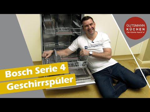 Bosch SERIE 4 GESCHIRRSPÜLER - Was kann die neue Spülmaschine von Bosch?