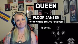 Queen feat. Floor Jansen - Who Wants to Live Forever | Reaction