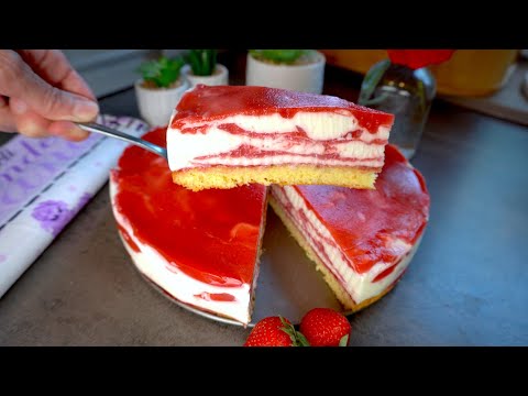 So gelingt der himmlische Erdbeerkuchen mit Mascarpone und Schmand! TOP 2 Rezepte