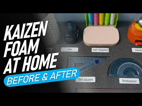 Boost Lean Culture with Kaizen Foam at Home