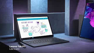 Video 4 of Product Lenovo Tab P11 Pro Tablet