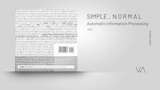 Simple.Normal ‎– Automatic Information Processing (2007)
