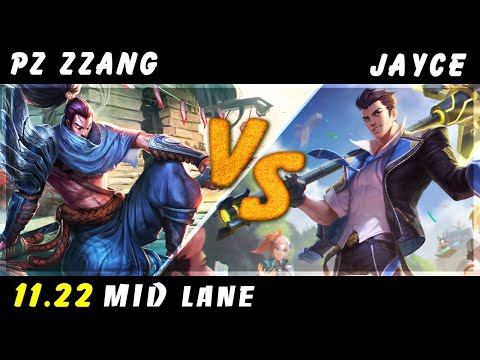 Pz Zzang - Yasuo vs Jayce MID Patch 11.22 - Yasuo Gameplay