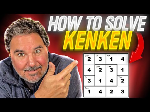 KenKen Puzzles - How To Solve [LESSON 1] - Step by Step!