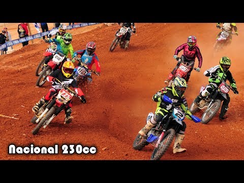 Corrida Nacional 230cc em São José - 3a etapa Campeonato Catarinense de Motocross