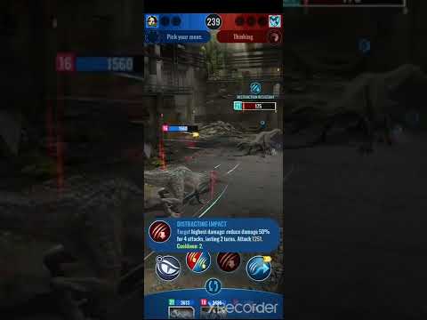 indoraptor vs indoraptor gen 2 Jurassic world alive