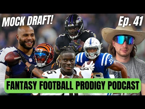 Mock Draft + Best Draft Strategy! 🔥🏈 | The FFP Podcast Ep. 41 (8/28/2025)