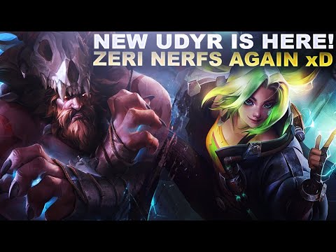 NEW UDYR IS HERE! ZERI NERFED AGAIN xD - Patch 12.16 Breakdown | League of Legends