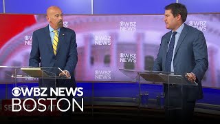 Seth Moulton, John Deaton clash in Senate debate without Ed Markey