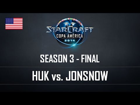 StarCraft2 Copa América 2014 Huk vs Jonsnow S3 Final ENG - 1 / 2