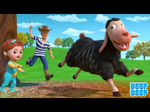 Baa Baa Black Sheep | Sheep Song | Beep Beep Kids Songs & Nursery Rhymes