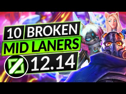 10 BEST MIDLANERS to MAIN in Patch 12.14 - Champions to ABUSE in EVERY RANK - LoL Guide
