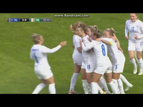Iceland - Ireland 3:2 (women friendly, 11.6.2021)