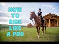 HOW TO RIDE A HORSE WESTERN BEGINNERS TRAIL RIDING GUIDE