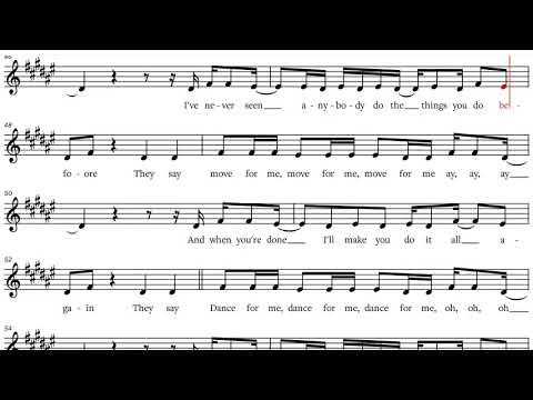 TONES AND I - "DANCE MONKEY", Es-Instrument Sheet Music