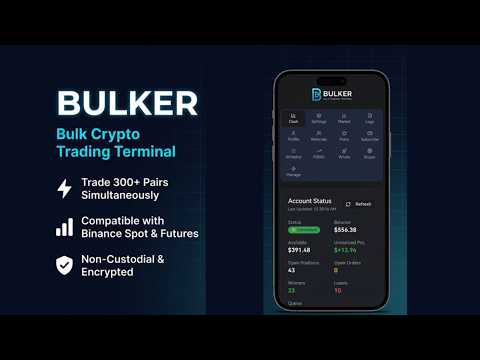 BULKER - Bulk Trading Terminal