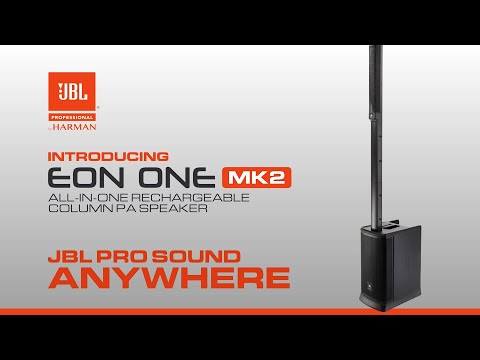 Product Overview: JBL Professional EON ONE MK2 All-In-One, Battery-Powered Column PA