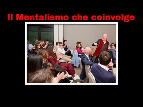 Mentalismo alla Convention Carlo Bianchi con il Mentalista Darus