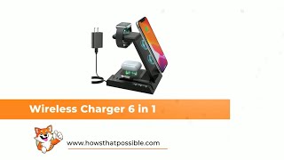 6-in-1 15W Wireless Charger