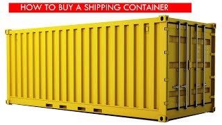 How to Buy a Shipping Container for Building a Container House 2018 SHELTERMODE