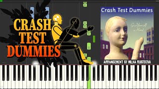 Crash Test Dummies - Playing Dead | Piano Cover + Synthesia Tutorial