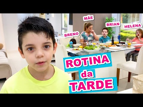 ROTINA da TARDE EM FAMÍLIA (100% Real) PIERO START