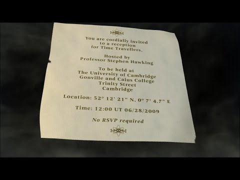 A Festa de Stephen Hawking para viajantes do tempo