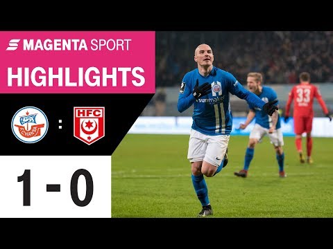 Hansa Rostock - Hallescher FC | Spieltag 21, 19/20 | MAGENTA SPORT