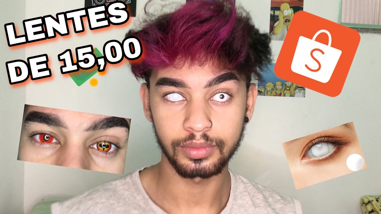 Watch Now LENTES DE CONTATO DO SHOPEE/ LENTE CEGA | Leandro Nandi LENTES DE CONTATO DO SHOPEE/ LENTE CEGA | Leandro Nandi